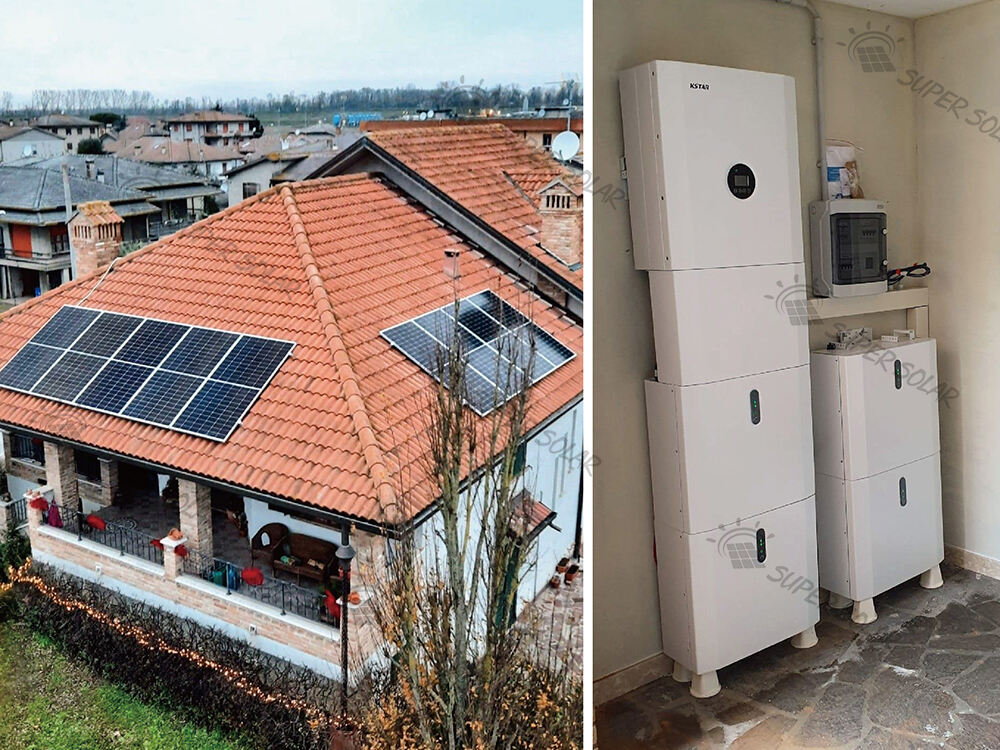 Italy  5KW  Off grid system