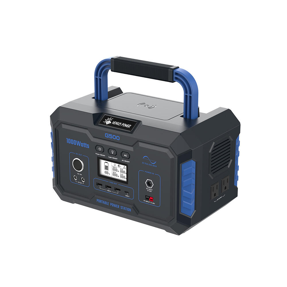 Rechargeable 500w 500wh portable power station