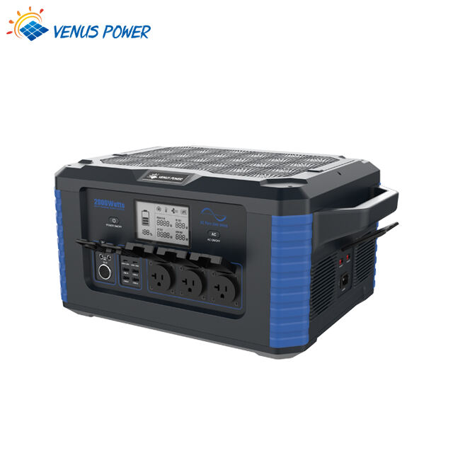 Camping power supply 2000w power station