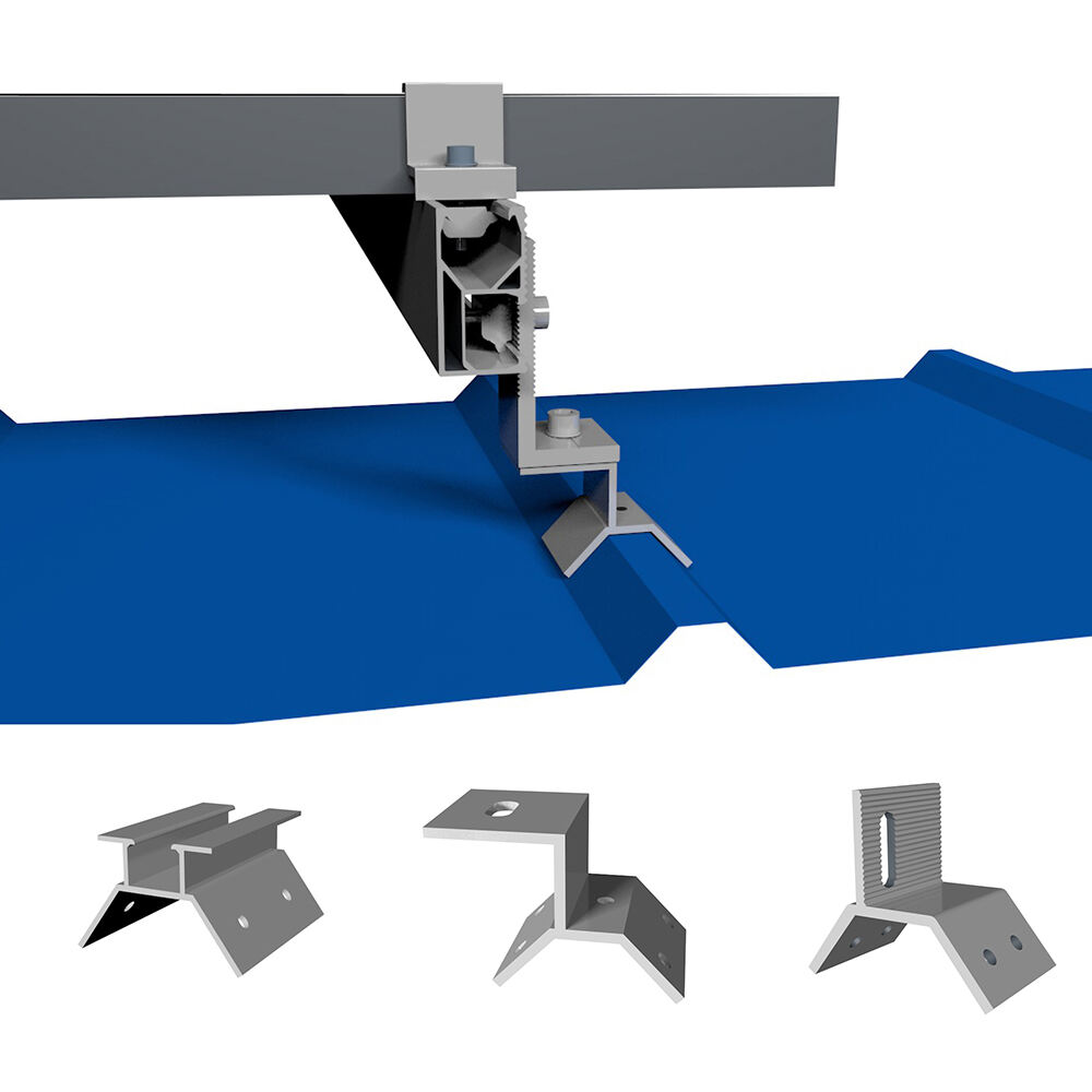 Trapezoidal solar mounting systems