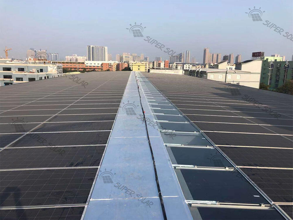 China 360KW BIPV rooftop photovoltaic power station