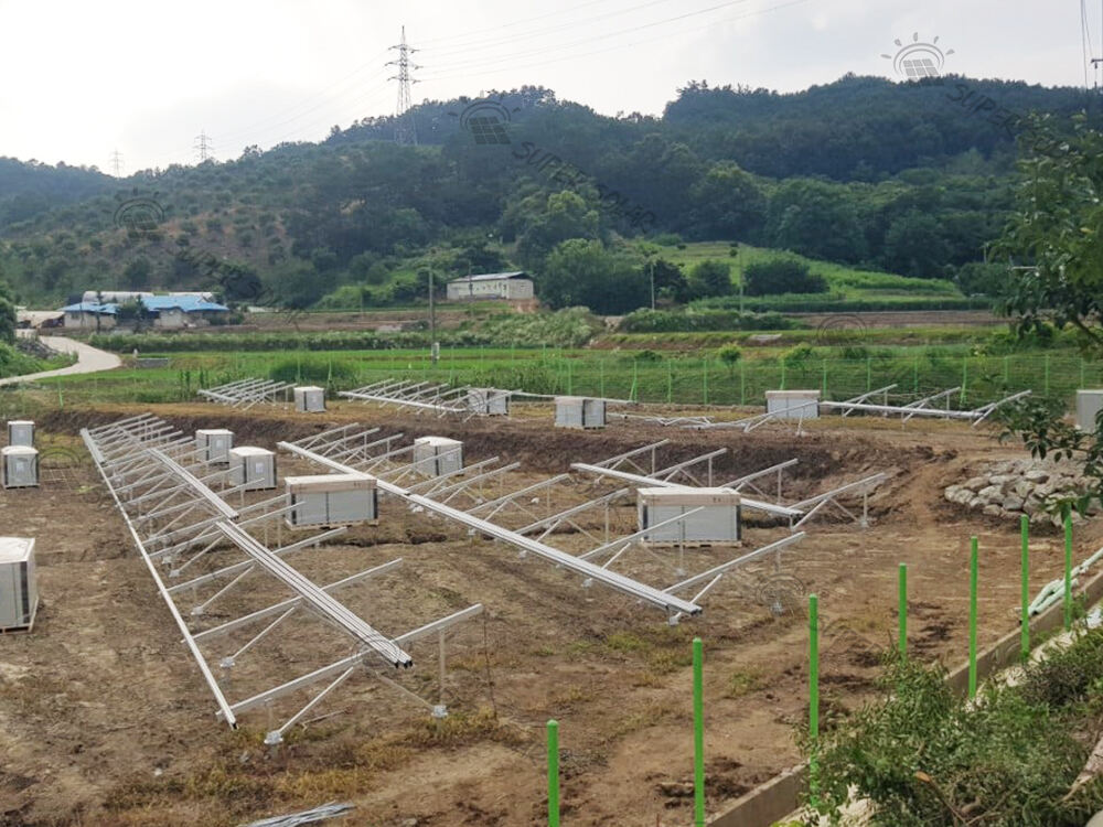 South Korea 20kW Ground solar power system