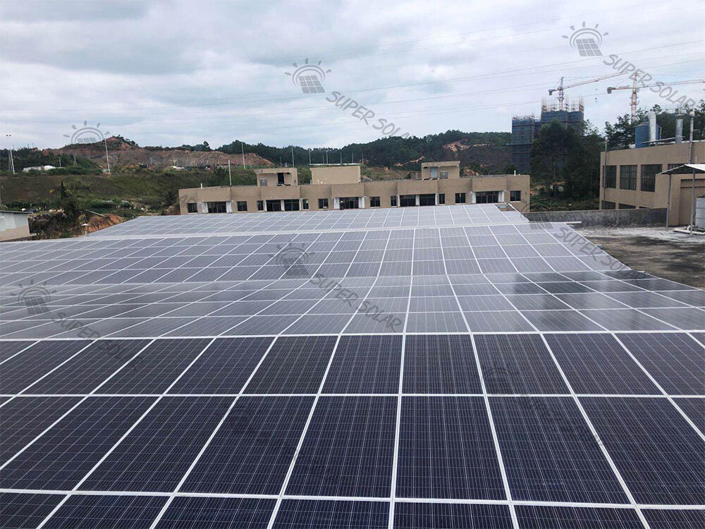 China 160KW Ground solar power system