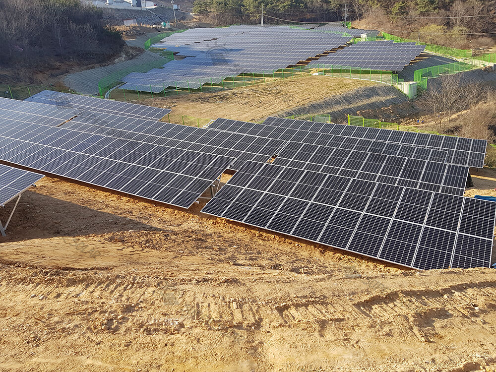 South Korea  500KW  Distributed ground photovoltaic power station