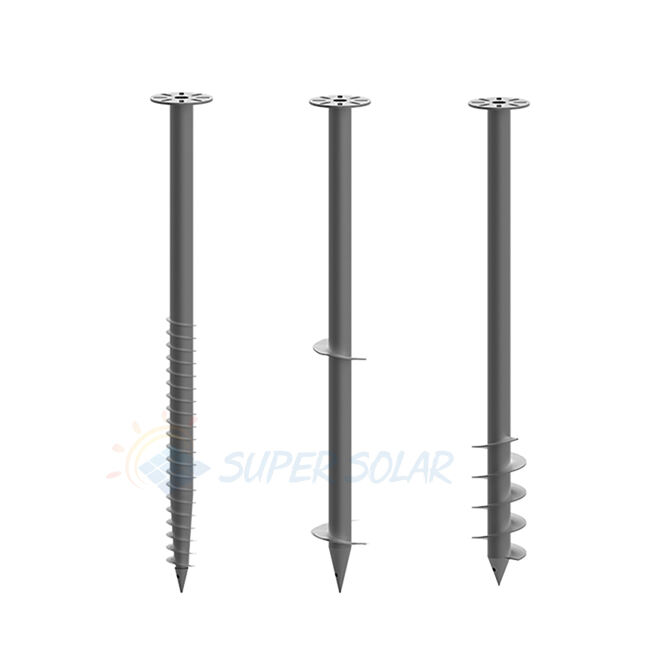 Ground Screw Solar Mounting System