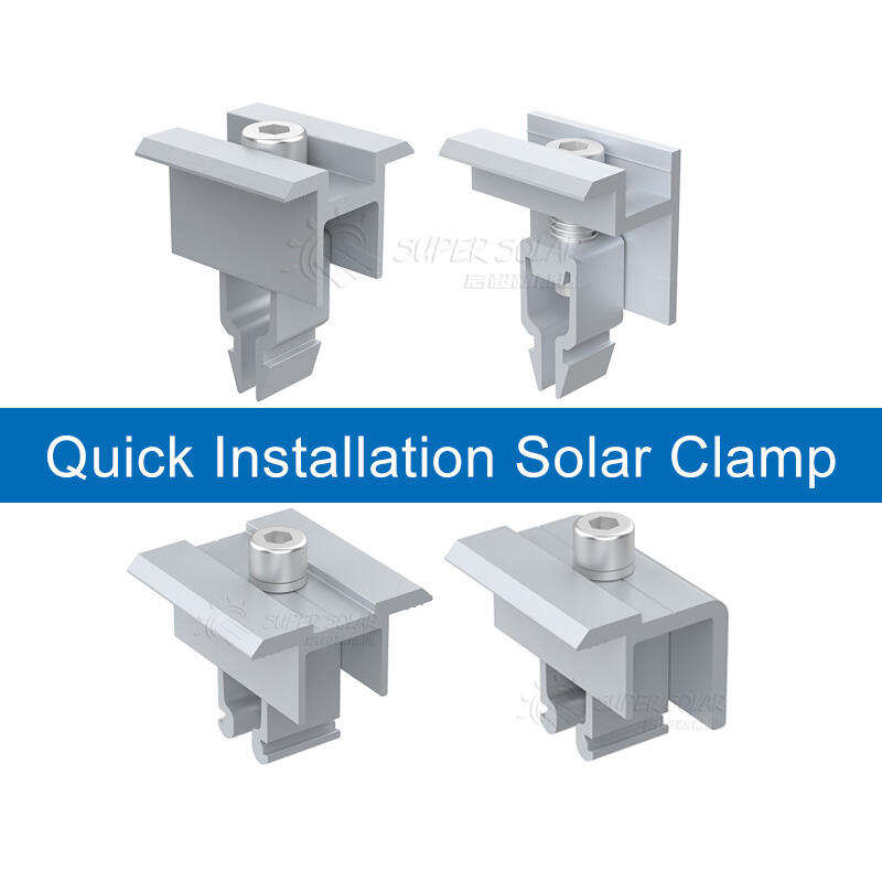 Presilhas Solares Rápidas / Presilhas de Painel Solar