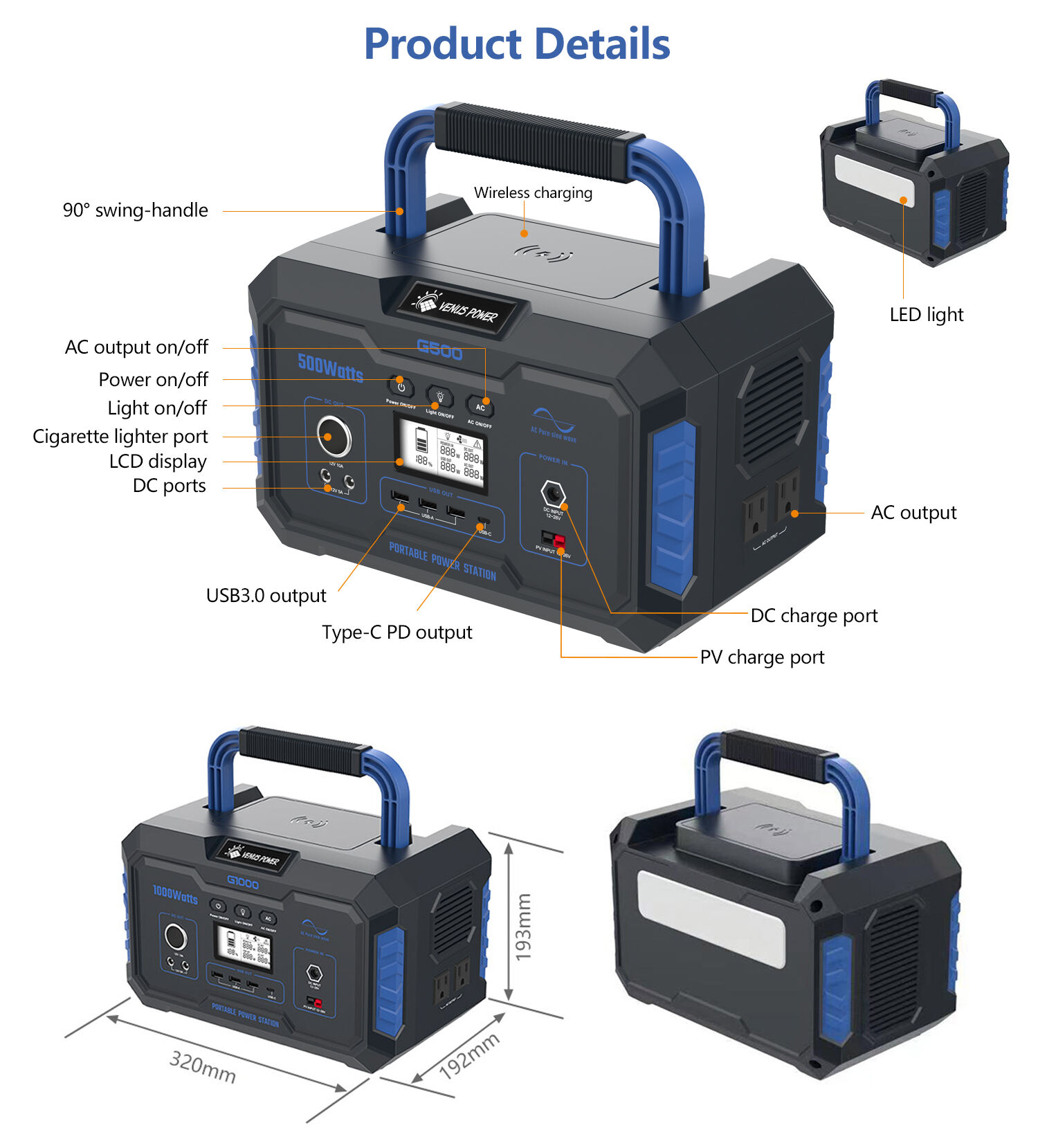 portable power station 1000w