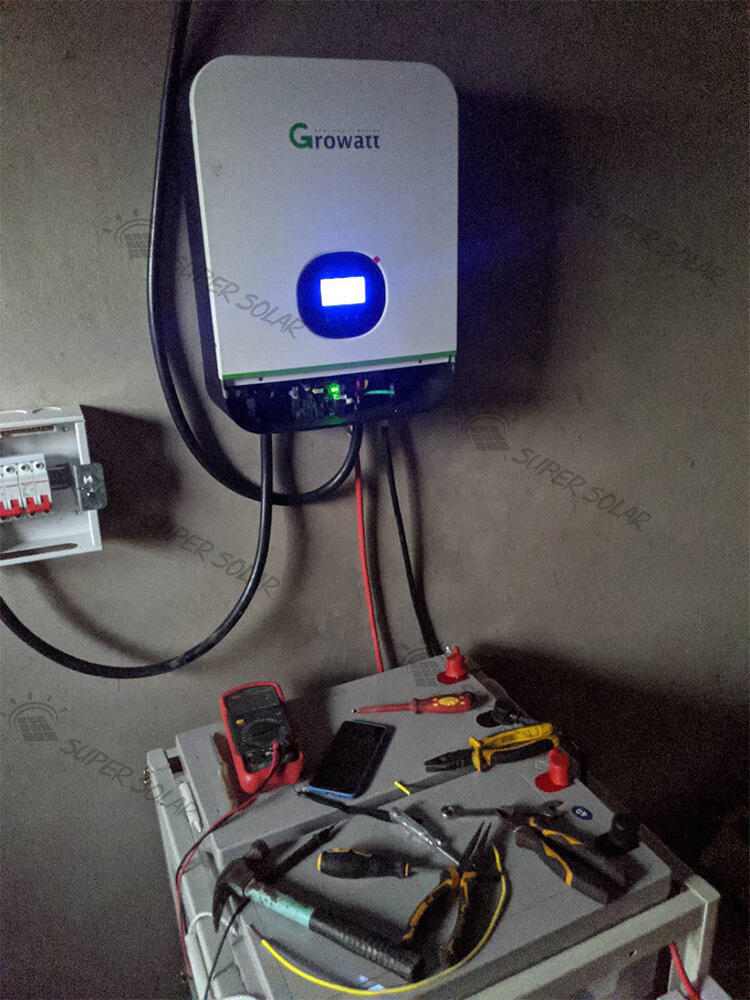 Gambia  5KW  Off-grid solar power system