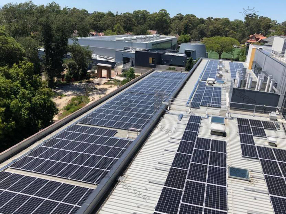 Australian  200KW  Metal roof solar power system