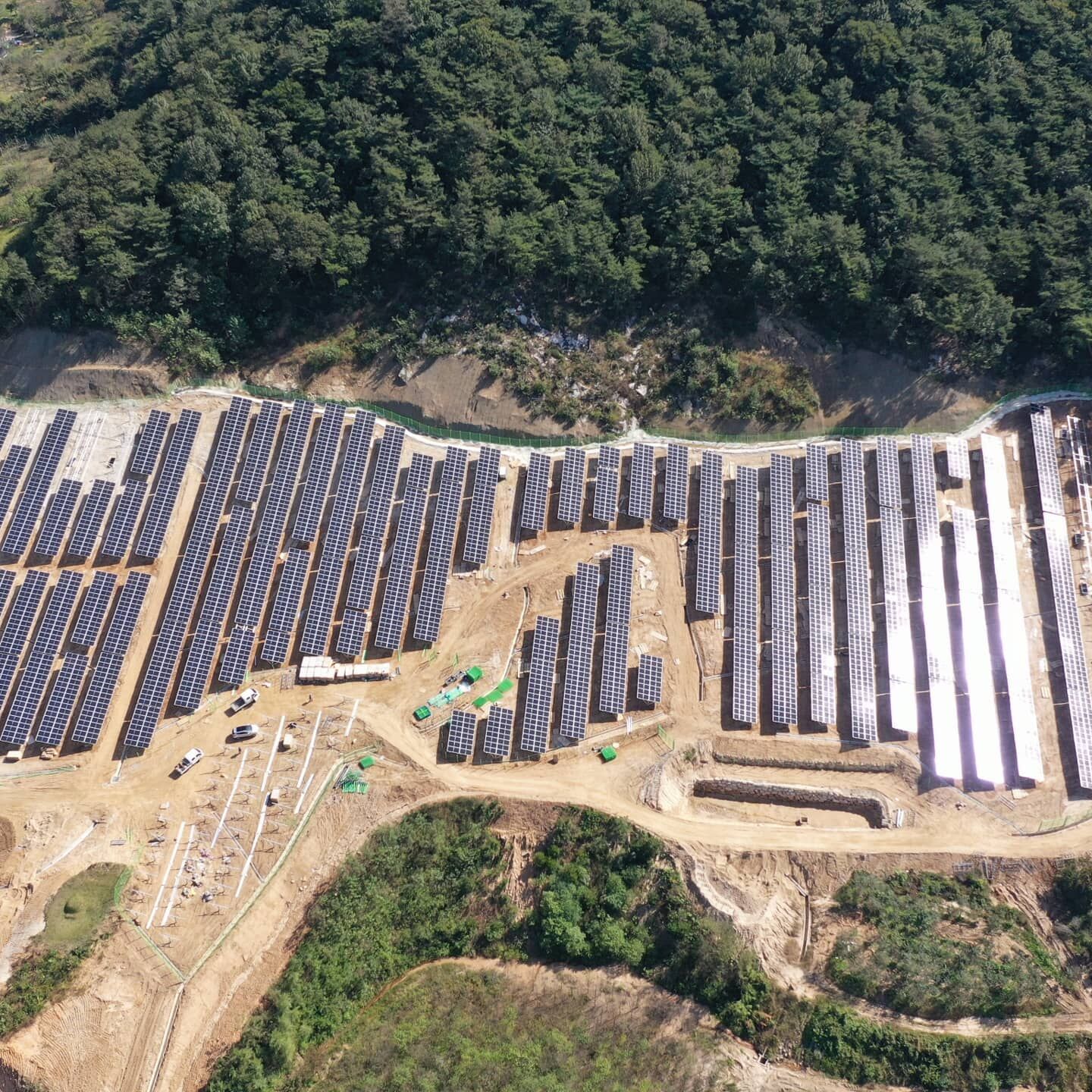 South Korea 3.6MW Ground solar power system