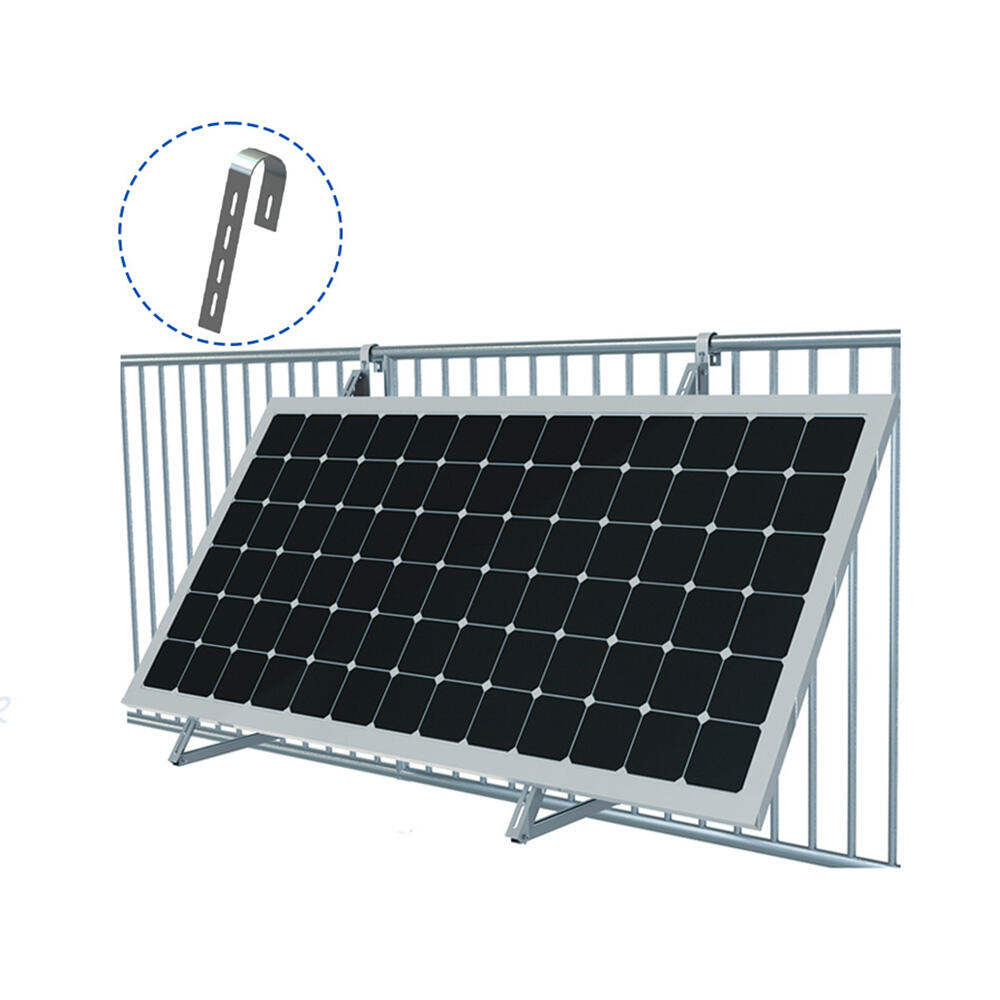 balcony solar mounting