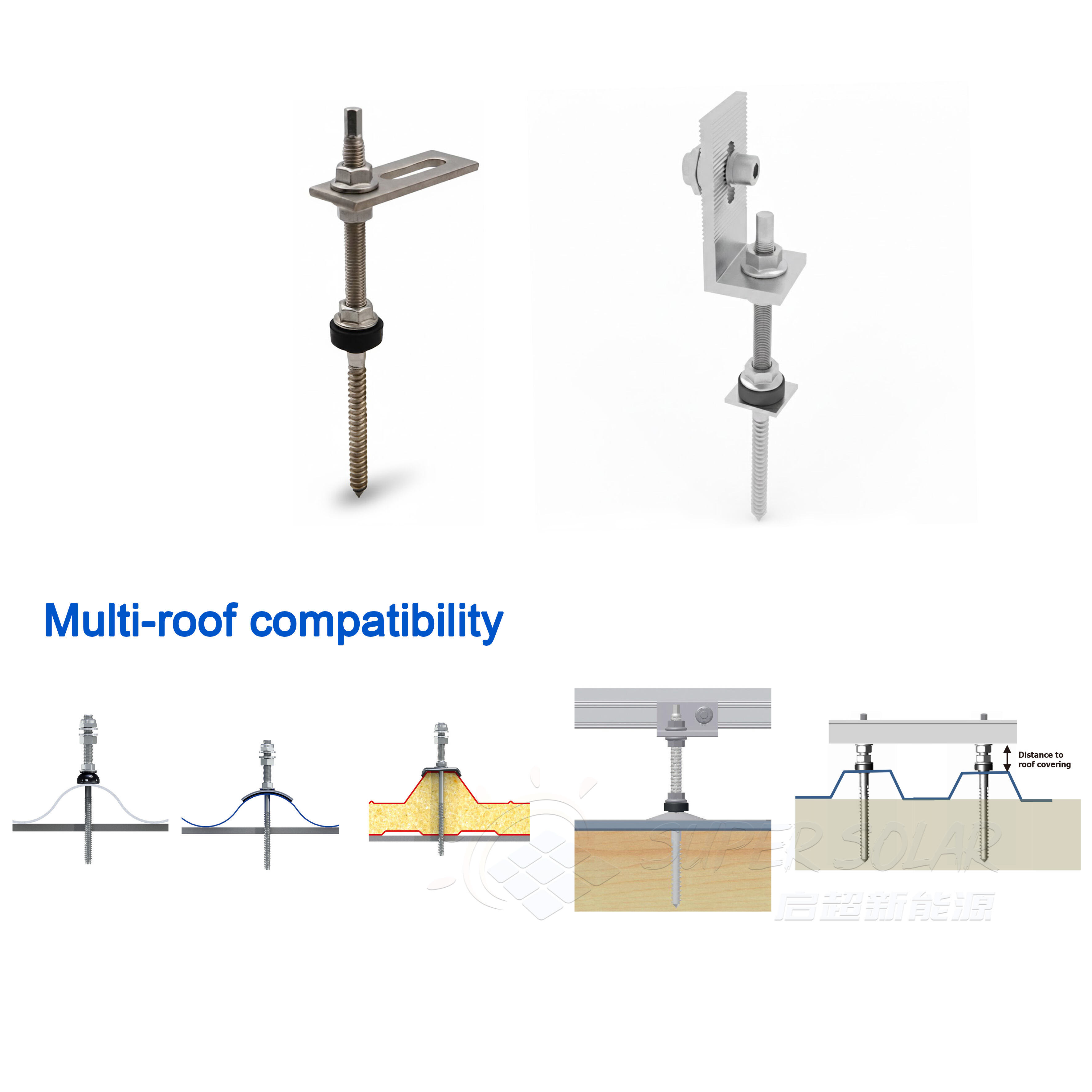 Screw na Panlabas para sa Solar Mount