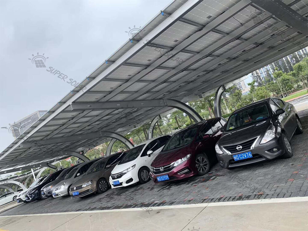 China   20KW  Carport solar power system