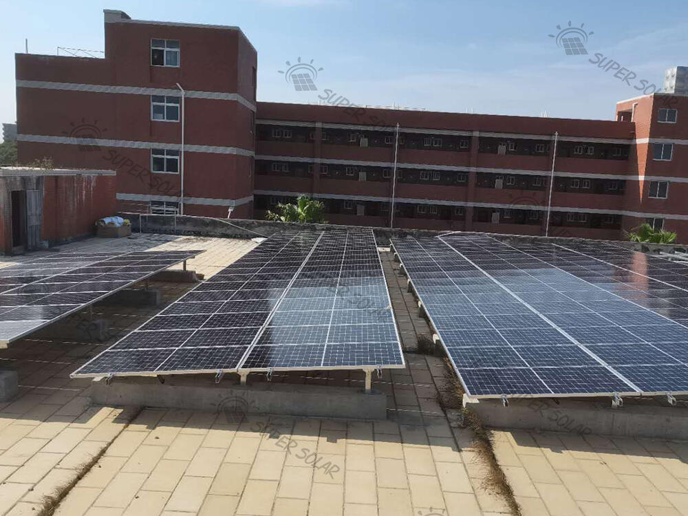 China  3MW  Factory roof solar power system