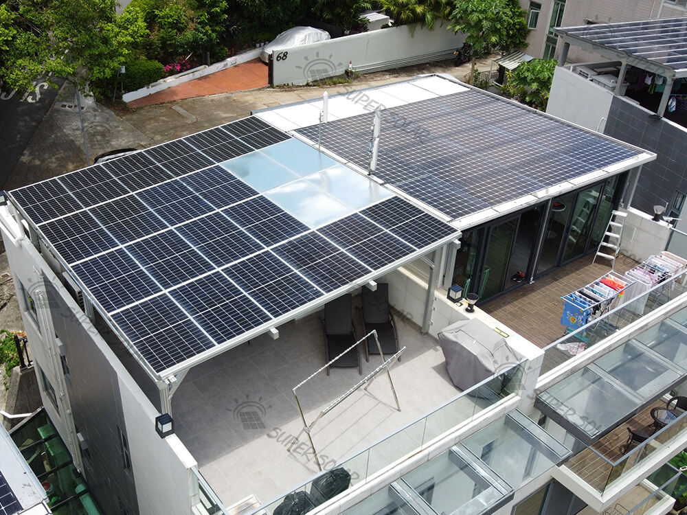 Hong Kong, CN 10KW Waterproof  bracket solar power system