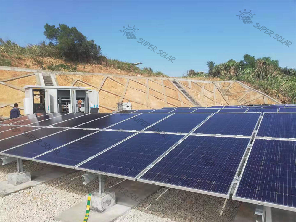 China 1MW Ground solar power plant