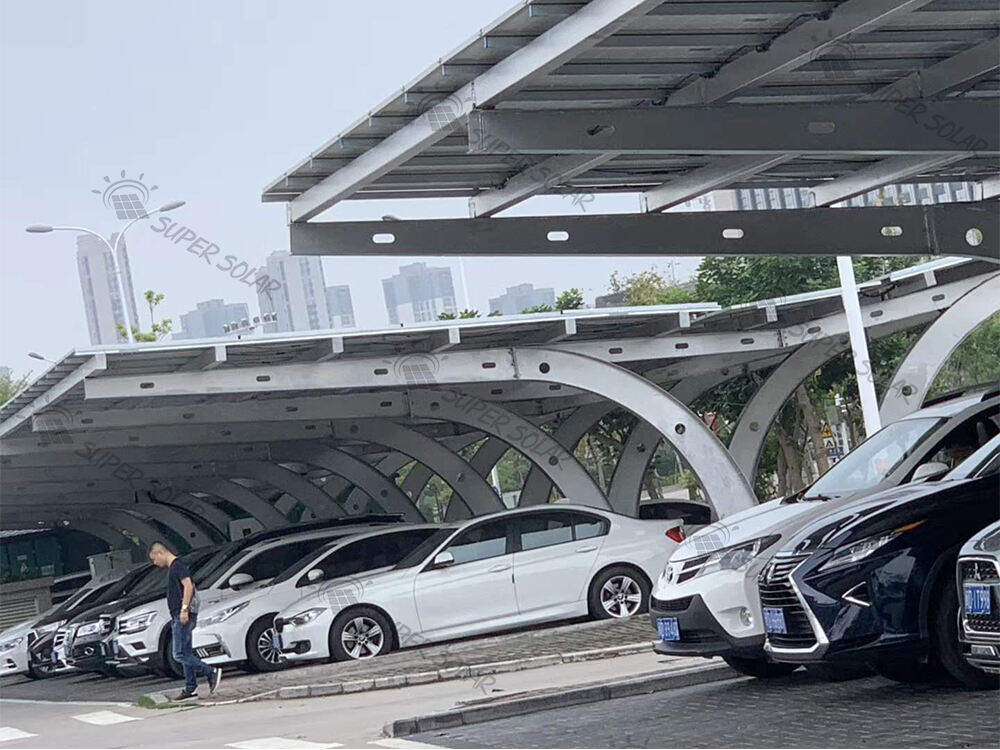 China   20KW  Carport solar power system