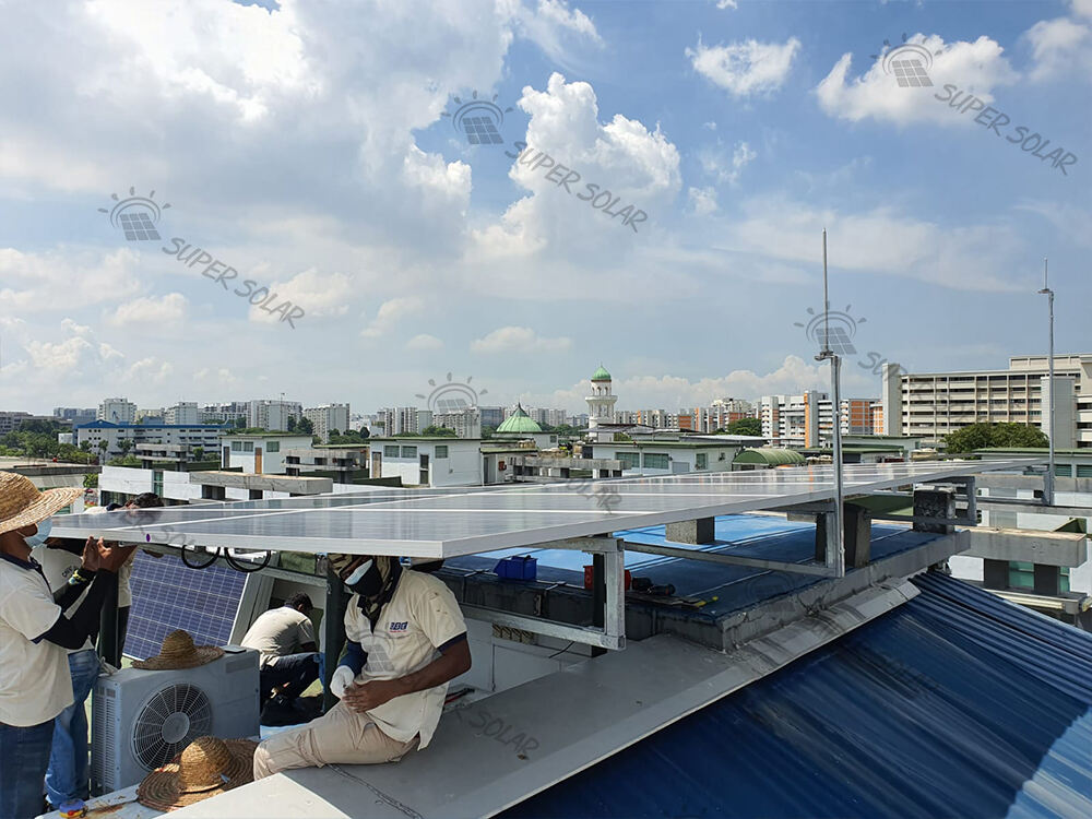 Singapore  5KW  Roof solar power system