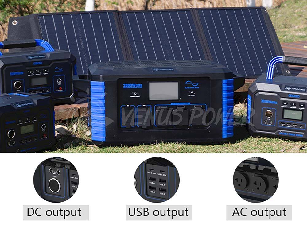 Camping power supply