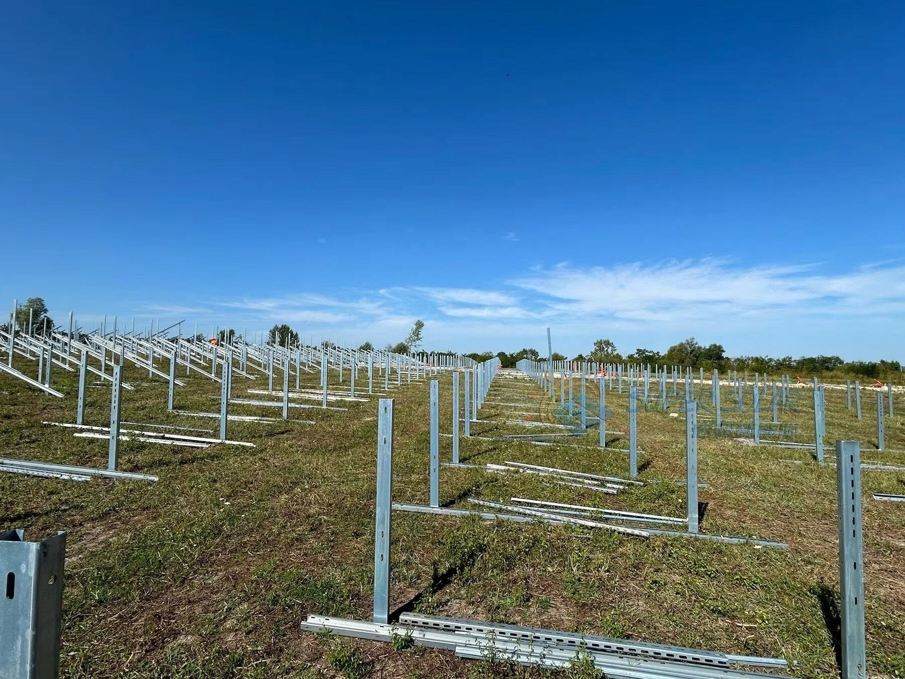 solar ground support system