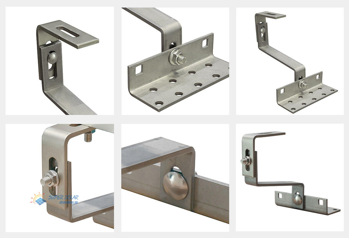 Adjustable Solar Roof Hooks