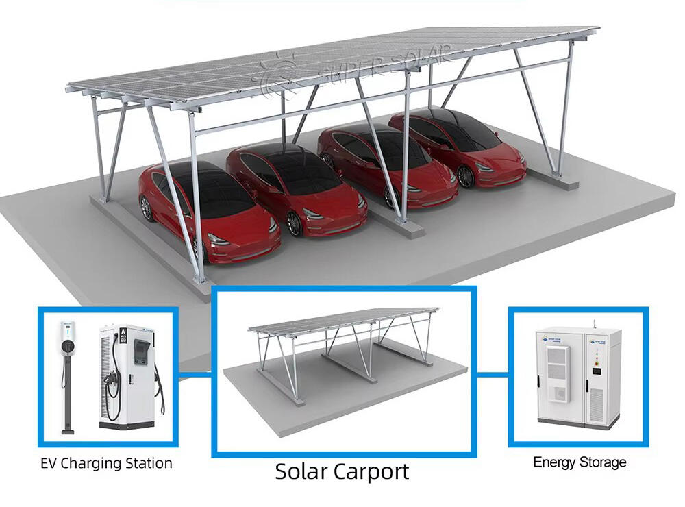 ソーラーカーポートはどのようにしてEVを充電し、電力網への依存度を減らすのか？