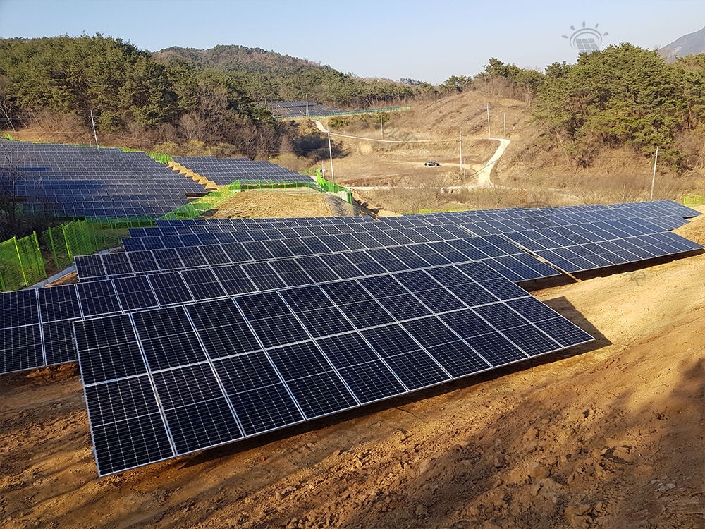 South Korea  500KW  Distributed ground photovoltaic power station