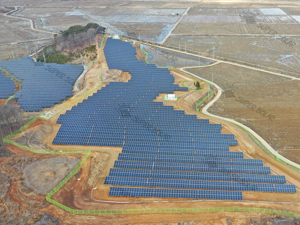 South Korea  500KW  Distributed ground photovoltaic power station