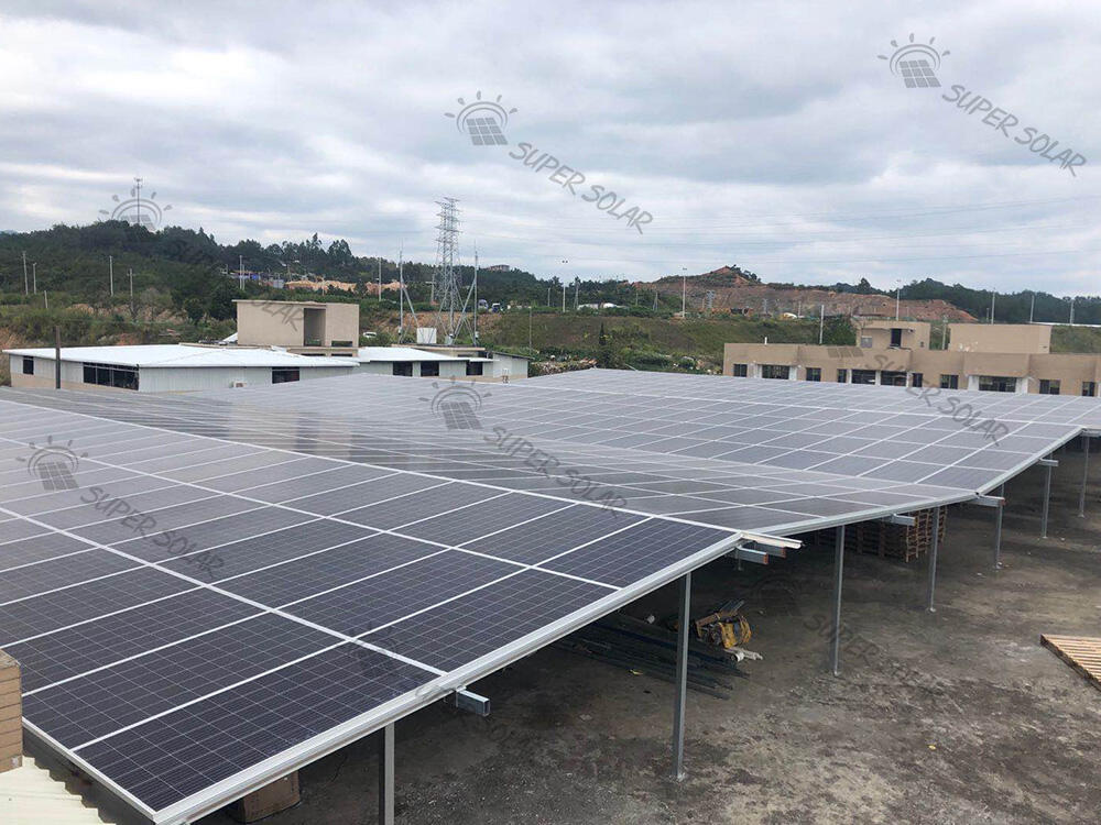 China 160KW Ground solar power system