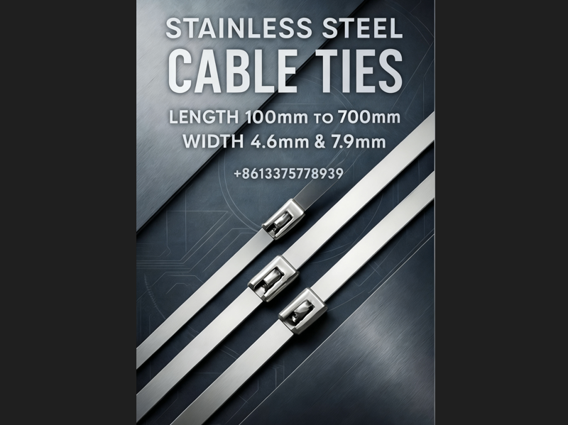 भारी उपयोग के लिए विश्वसनीय स्टेनलेस स्टील केबल टाई कहाँ मिलता है?
