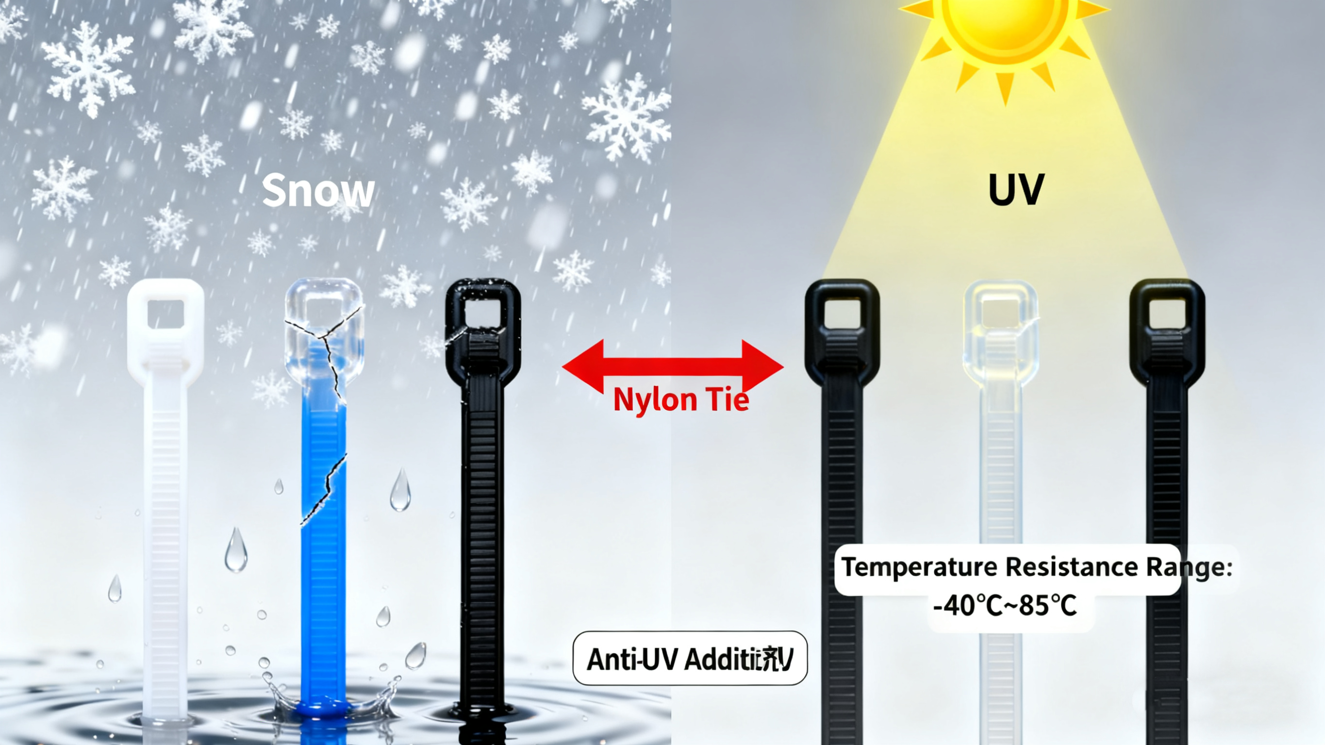 উচ্চমানের ক্যাবল টাই দীর্ঘস্থায়ী হওয়ার কারণ কী?