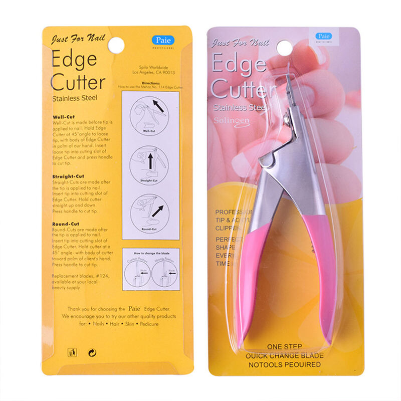 Fake Nail U Shape French Scissor Edge Cutter #NT-14