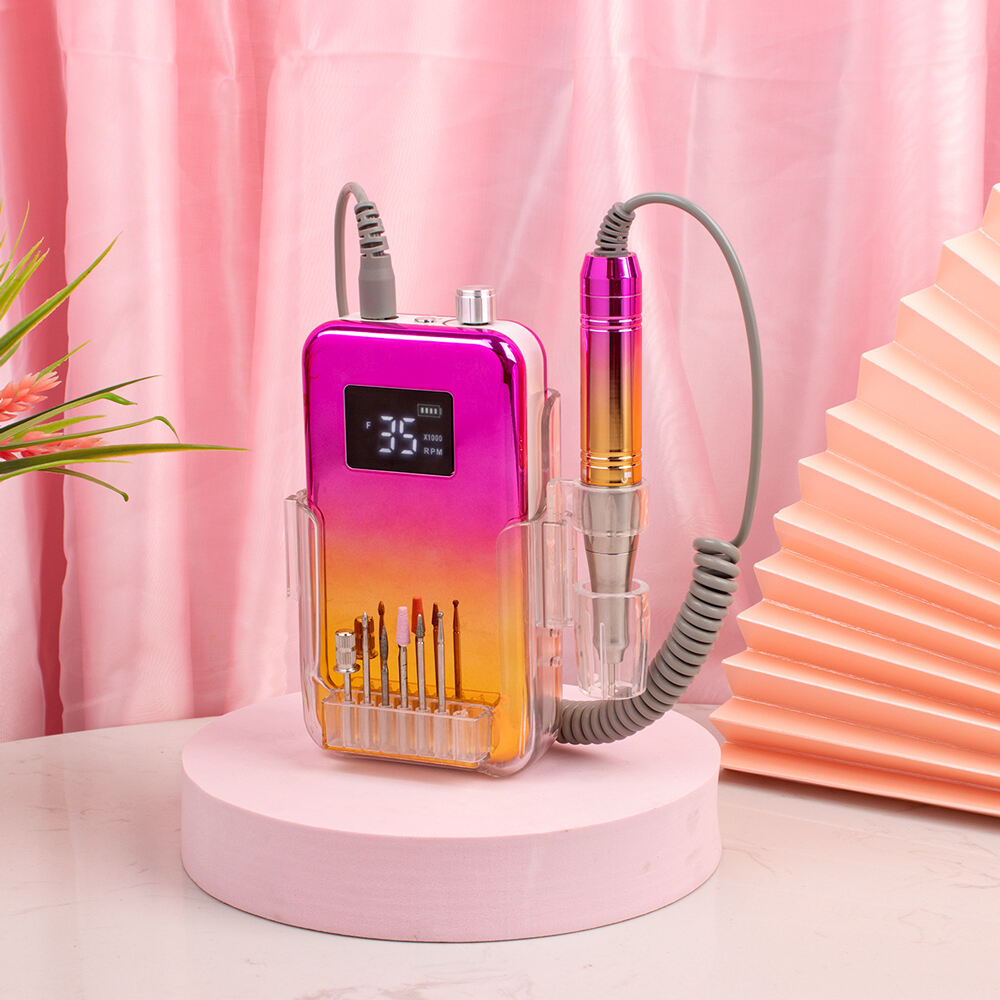 SN352M 35K Coreless Motor Portable Nail Drill Machine Rechargeable Efile for Manicure Pedicure 