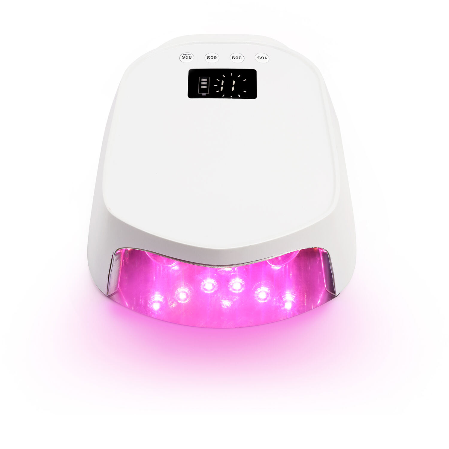 SN481 Professional Portable 96W Cordless Nail Lamp Curing Lamp for Gel Nails Rechargeable Nail Polish Machine for Salon or Home