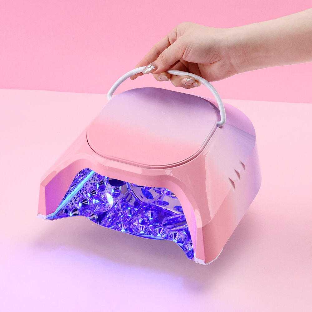 Sn491 86w UV-lampen voor nagels met 42 kralen en oplaadbare batterij draagbare led-gel nagelverhardingsdroger voor salon of thuis