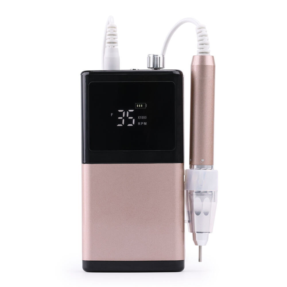 SN371S Brushless Rechargeable Electric Nail Drill Kit Portable Nail File Machine for Acrylic Gel Nails