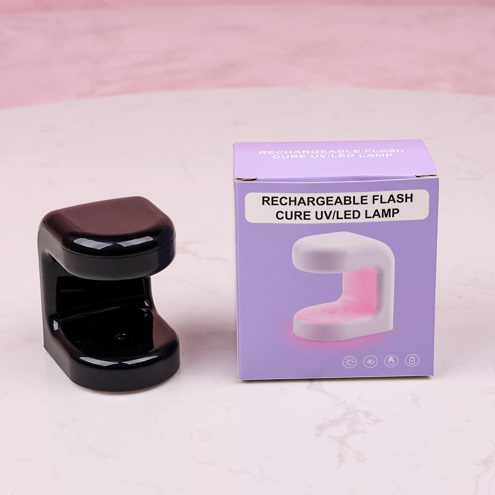 SN12 9W Draagbare Liggewig Flash Cure Lamp met 3PCS LEDS vir Vinger