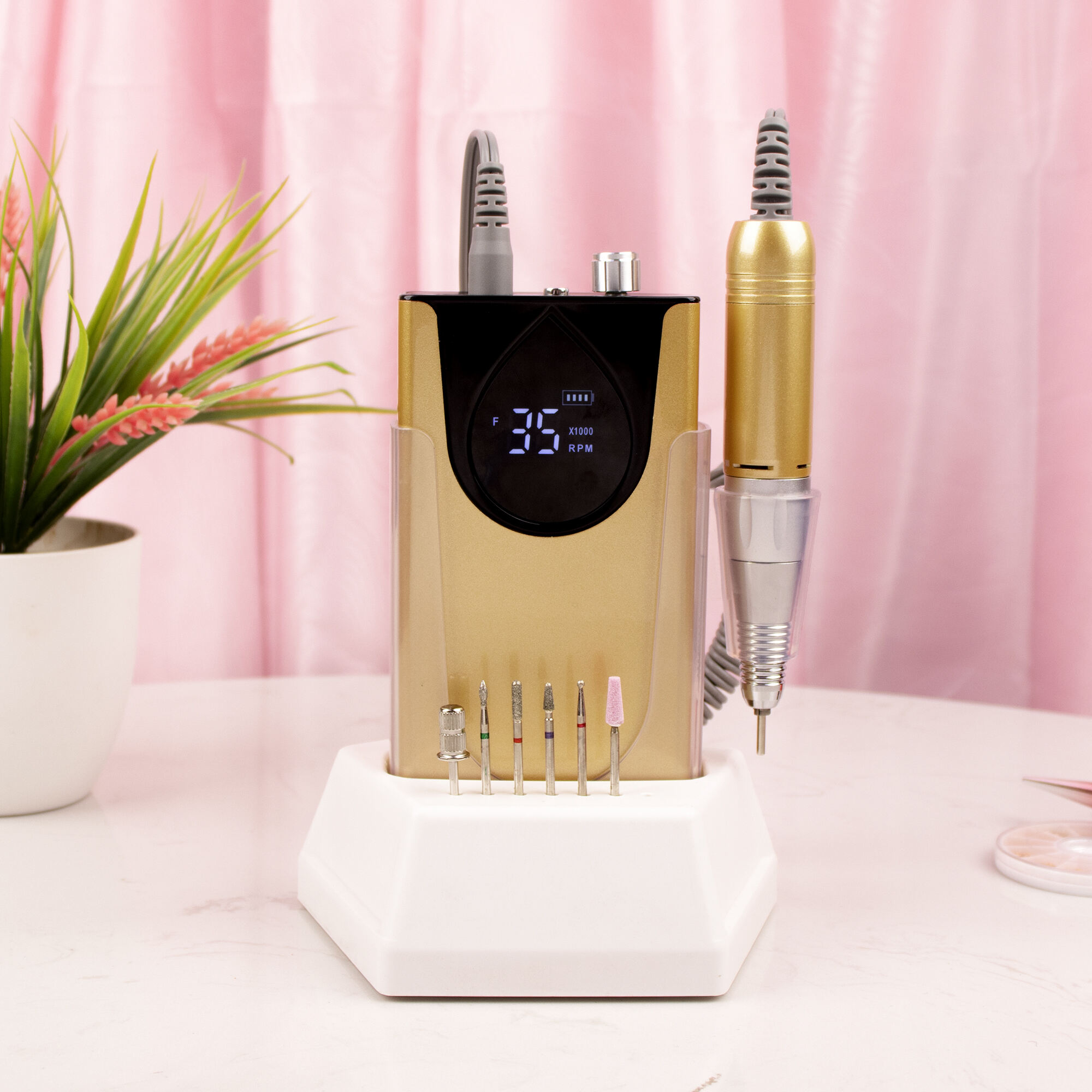 SN363 Carbon Brush Motor Quick Filing E File 35000rpm Electric Machine Electric Gel Polish Removal Manicure Accessories