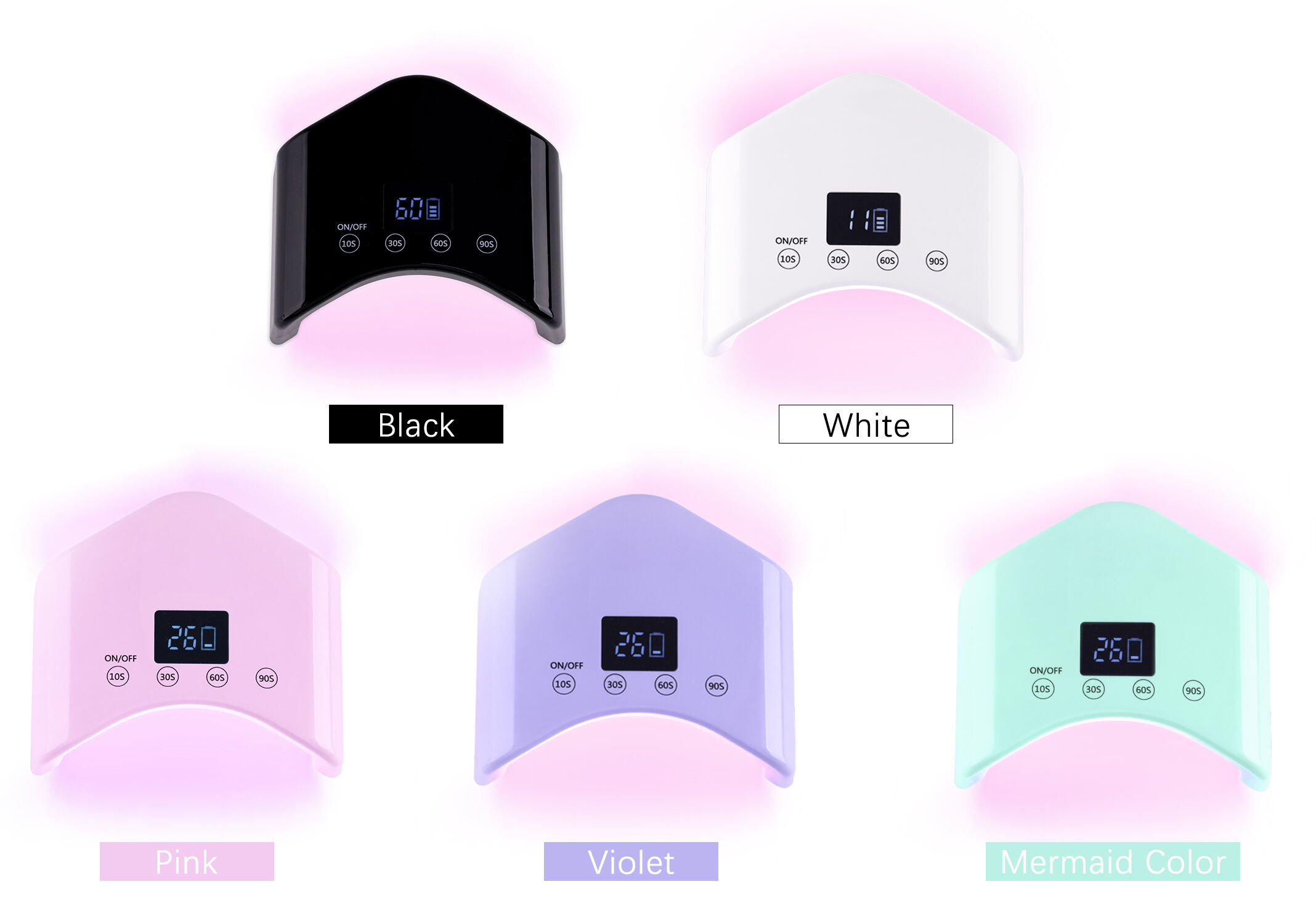 48W เครื่องเป่าเล็บแบบไร้สาย