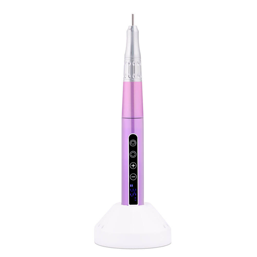 SN369M Rechargeable 35000rpm 65W Coreless Pen Nail File Drill Electric Manicure Pedicure File Art Pen Polish Remover