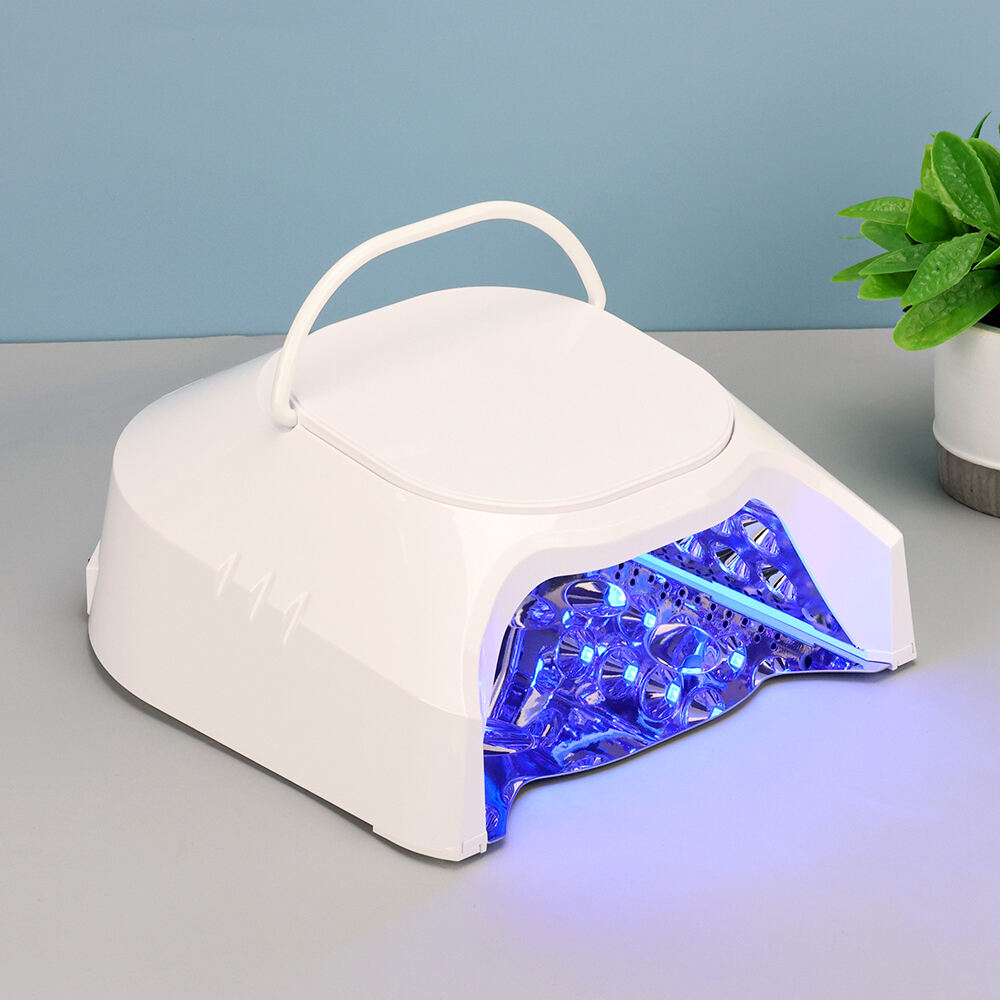 Sn491 86w UV-lampen voor nagels met 42 kralen en oplaadbare batterij draagbare led-gel nagelverhardingsdroger voor salon of thuis