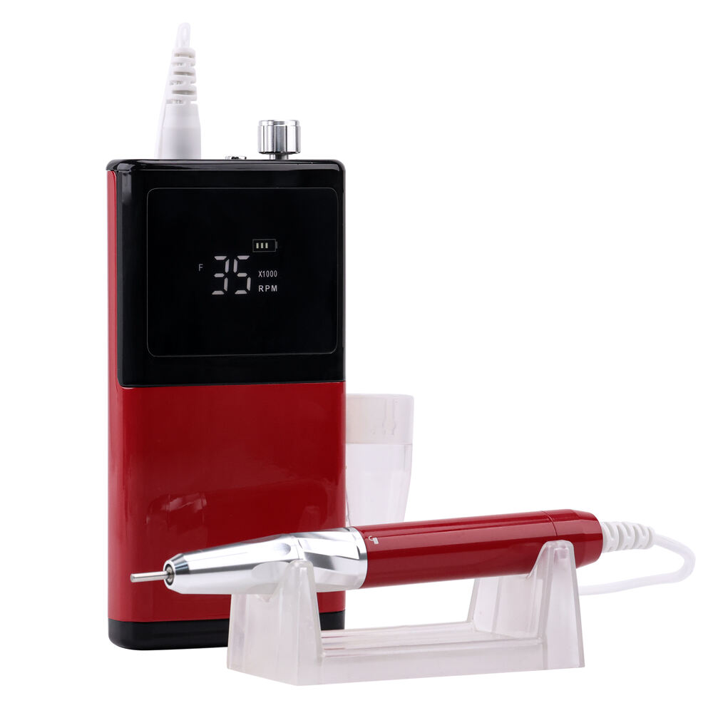 SN371S Brushless Rechargeable Electric Nail Drill Kit Portable Nail File Machine for Acrylic Gel Nails