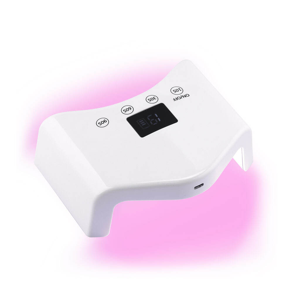 SN15 48W Cordless Rechargeable UV Nail Lamp Portable Wireless LED Nail Dryer with Acetone Resistant UV Coating