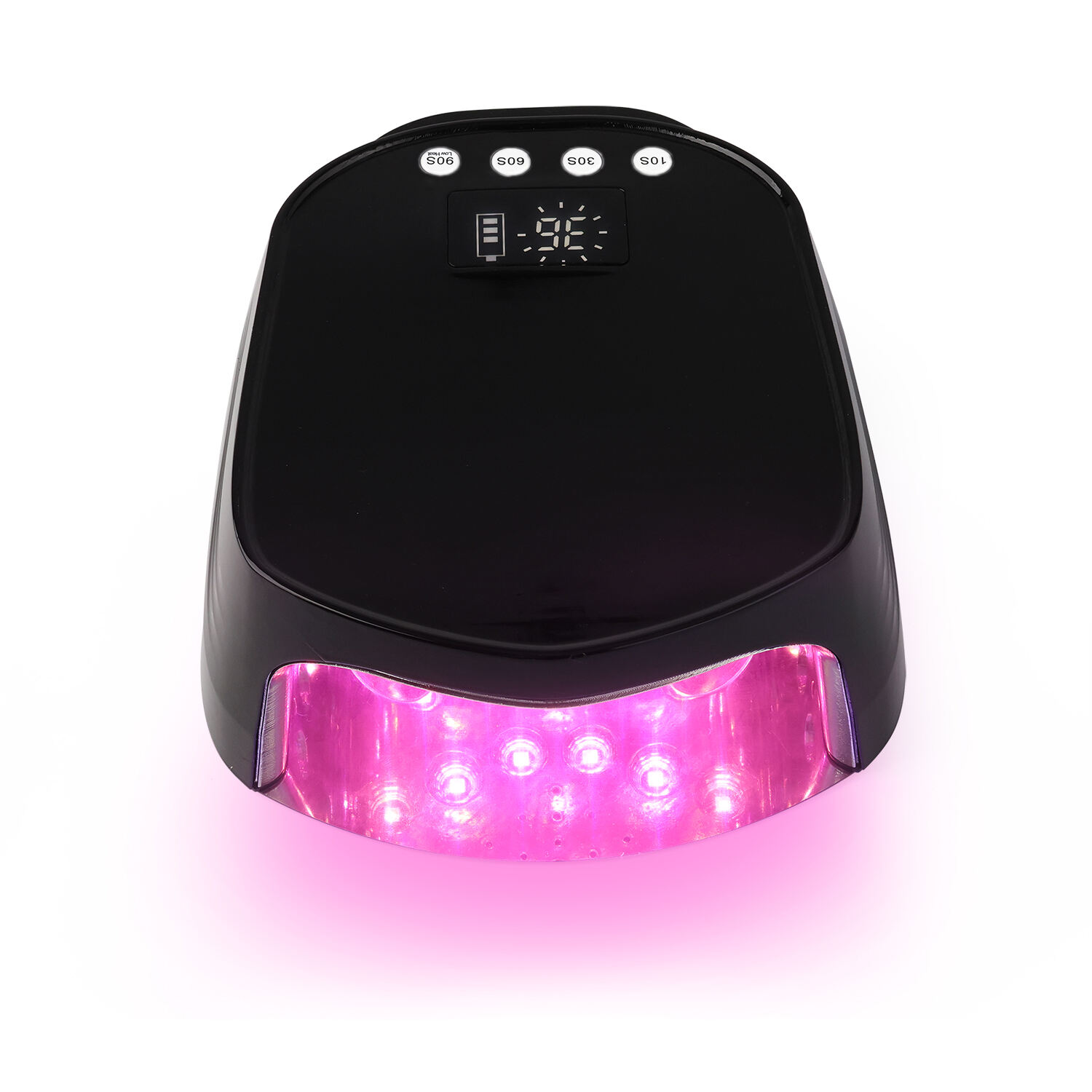 SN481 Professional Portable 96W Cordless Nail Lamp Curing Lamp for Gel Nails Rechargeable Nail Polish Machine for Salon or Home