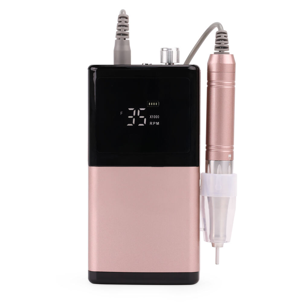 SN371M Coreless Manicure Pedicure Nail Drill Maichine Portable File Rechargeable 35000 RPM Wireless Electric Sander