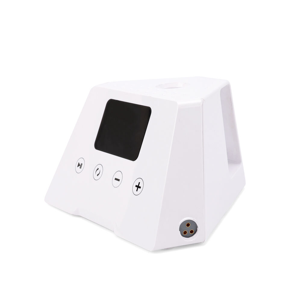 Sn366m diseño triangular con mango escritorio motor sin núcleo máquina de perforación de uñas con pantalla HD y velocidad de rotación ajustable