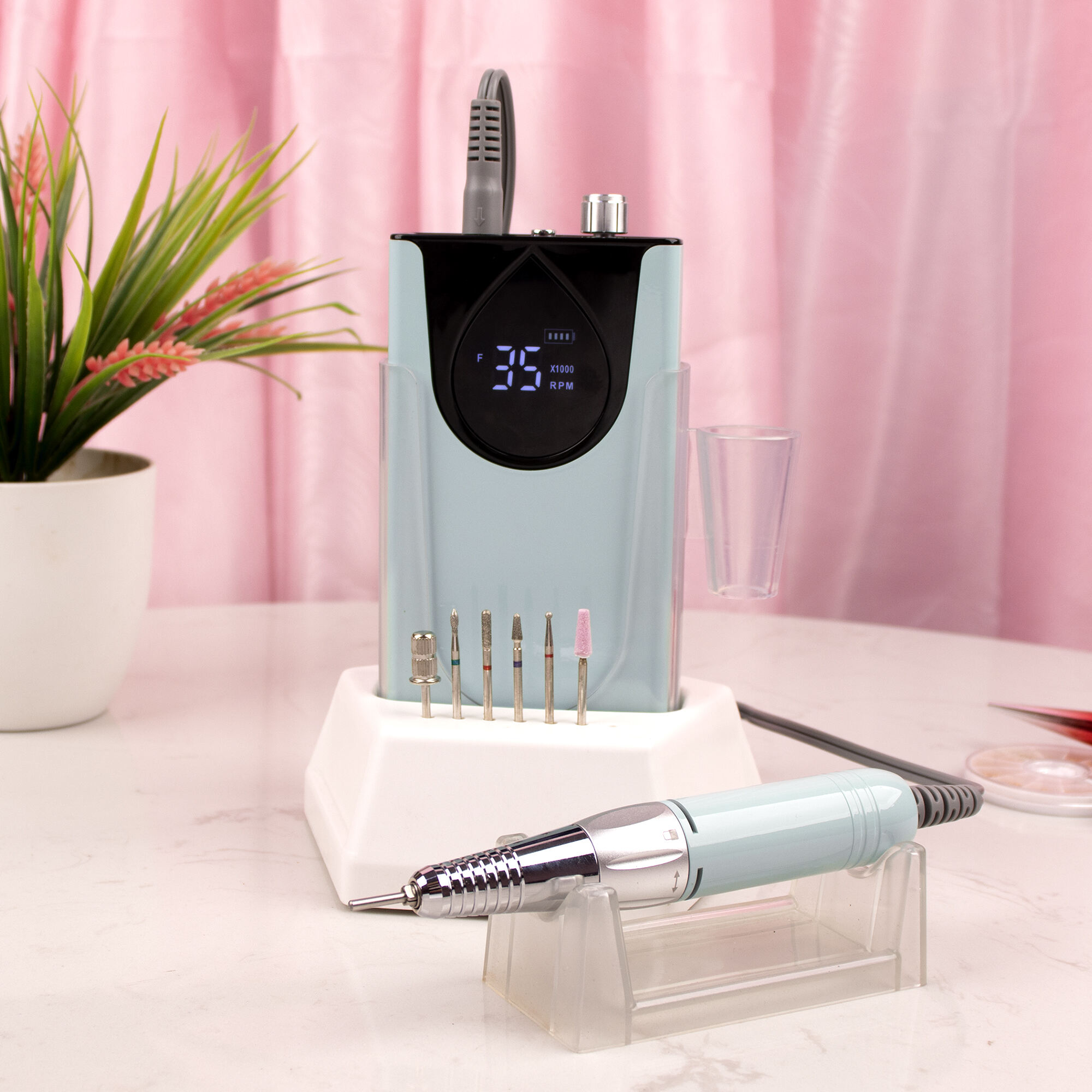 SN363 Carbon Brush Motor Quick Filing E File 35000rpm Electric Machine Electric Gel Polish Removal Manicure Accessories