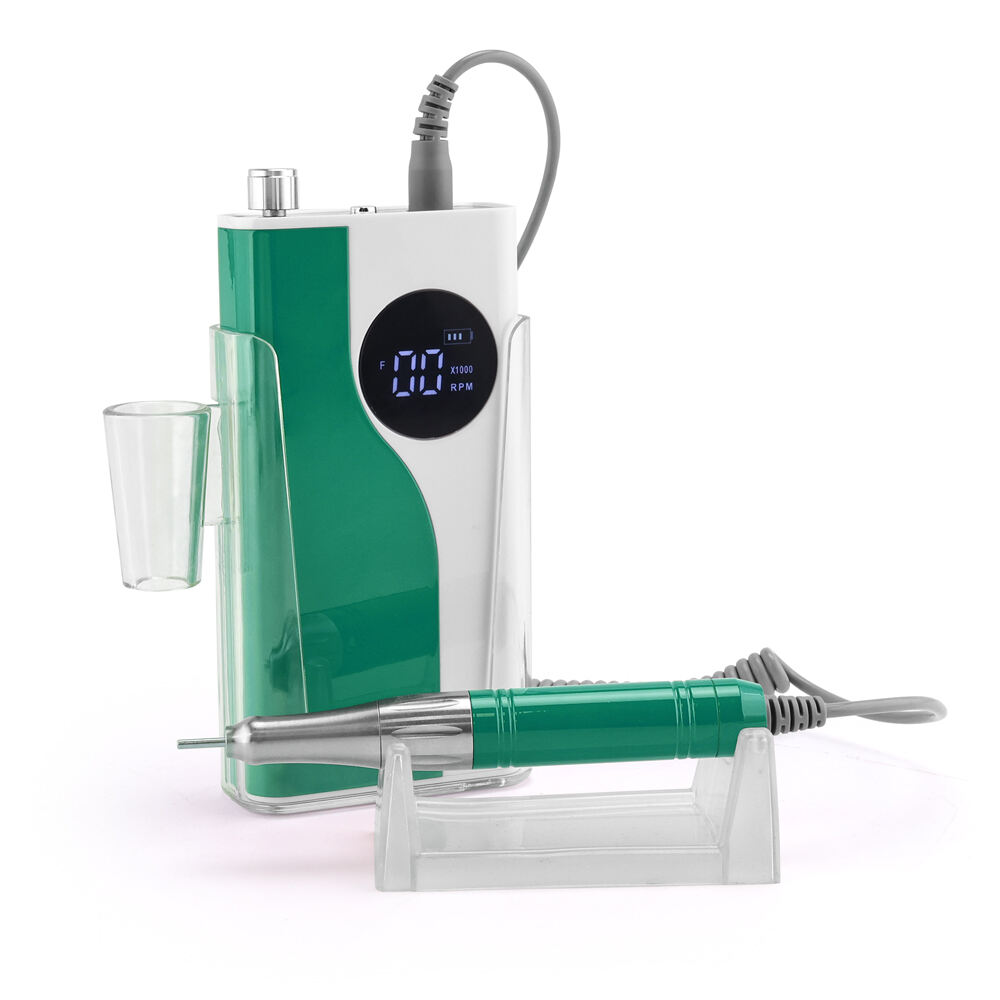 Sn370m kit de manicure sin núcleo recargable con motor para las uñas 35000rpm pulidor de manicura eléctrica pedicure herramienta para salón de belleza en el hogar OEM / ODM