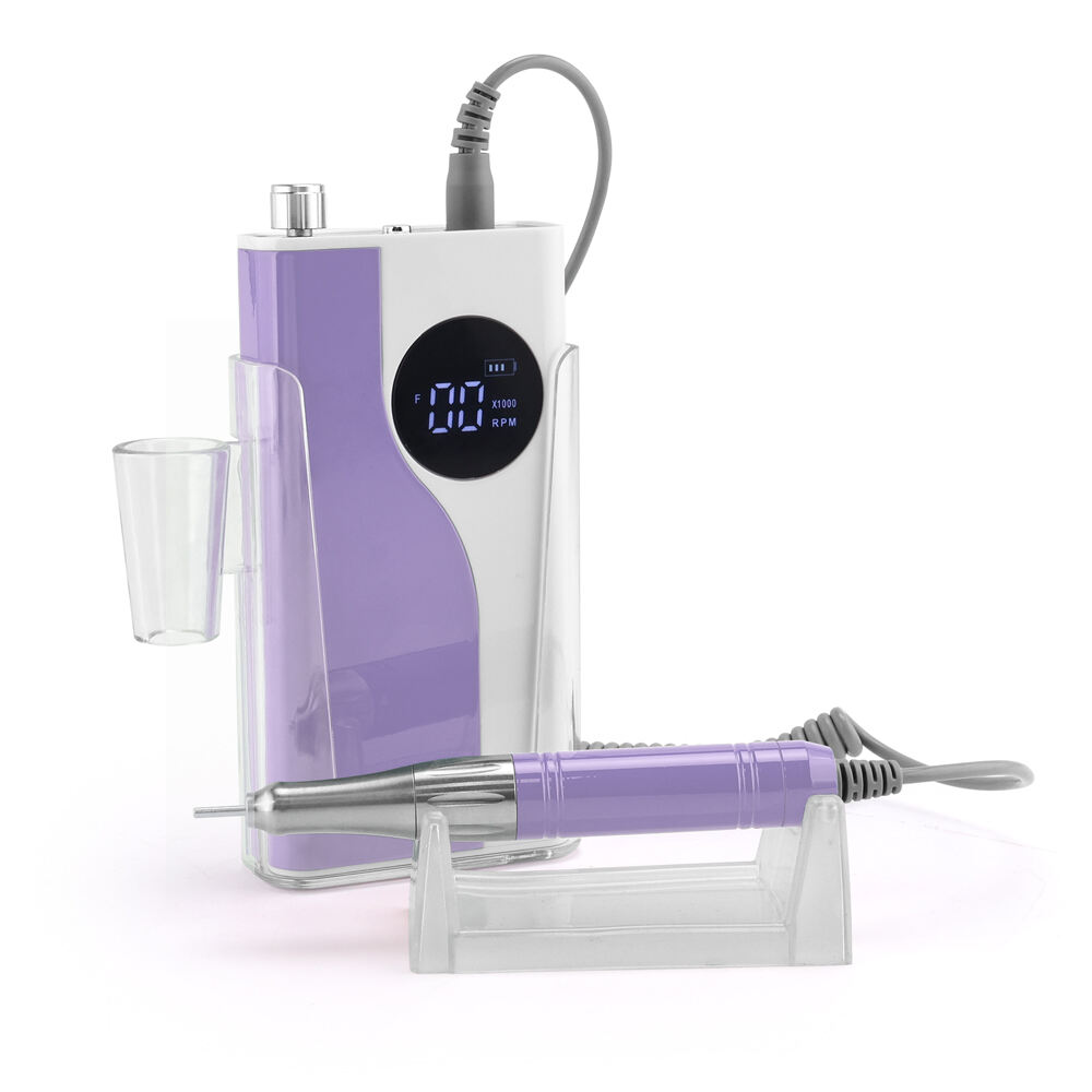 Sn370m kit de manicure sin núcleo recargable con motor para las uñas 35000rpm pulidor de manicura eléctrica pedicure herramienta para salón de belleza en el hogar OEM / ODM