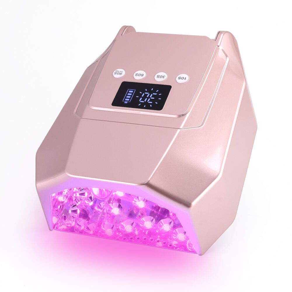 SN482 Gradient 98W UV LED Nail Lamp Light Dryer for Nails Gel Polish with 30 Beads 4 Timer Setting & LCD Touch Display Screen Auto Sensor for Salon